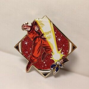 Dragon Ball Z Saiyan Saga Goku Vs Vegeta Enamel Pin DBZ Famous Moments Badge